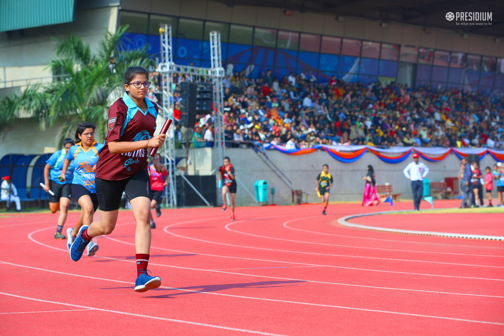 Presidium Rajnagar, PRESIDIUM CELEBRATES ANNUAL SPORTS DAY WITH ARDOUR AND ZEAL